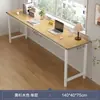 Escritorio rectangular largo, escritorio para computadora, escritorio para dormitorio de niñas, escritorio simple de oficina para estudiar, banco de trabajo rectangular para uso doméstico de estudiantes