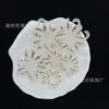 Pétalos de Lirio Estampados en Oro de Dos Tonos Accesorios de Manualidades Hechos a Mano para Cuentas Flor de Seis Pétalos Adornos de Flores Hechos a Mano Kit de Materiales de Decoración