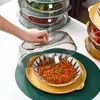 Capa de Comida, Capa de Mesa de Jantar, Capa para Sobras de Comida, À Prova de Poeira para Cozinha, À Prova de Moscas, À Prova de Mosquitos, Armazenamento Transparente em Múltiplas Camadas, Capa de Comida Multifuncional