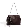 2026 Bolso Cruzado de Hombro Tipo Cartera con Textura de Alta Calidad Cuero Genuino Casual para Viajes Diarios Bolso Sobre de Hombro Patchwork Bolso de Mano de Nicho