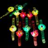 Novo relógio giroscópio de desenho animado com flash led, relógio giroscópio giratório, barraca de brinquedo luminosa para crianças, atacado quente