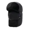 Nuevos Sombreros de Invierno para Hombres y Mujeres, Sombreros de Algodón Cálidos de Moda para Ciclismo al Aire Libre, Sombreros Lei Feng con Protección Facial y Auditiva a Prueba de Viento y Frío Transfronterizos