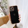 Amazon Corazón Electrochapado Adecuado para iPhone13 Apple 12promax Funda para Teléfono Móvil 11 Cubierta Protectora XR Transfronteriza 8p