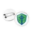 Broche de Clube Manchester City Lembrancinhas Liga de Futebol Distintivo da Copa do Mundo Alfinete Distintivo Ornamento