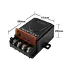 Interruptor de Control Remoto Inalámbrico 220V Interruptor de Control Remoto para Motor de Bomba de Agua de Alta Potencia Interruptor de Control Remoto de Iluminación sin Cableado