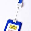 Juego de tarjetas de trabajo de plástico simple de alta calidad, juego de tarjetas de autobús, juego de tarjetas de trabajo para empleados de la unidad, juego de credenciales, tarjeta de identificación, insignia con cuerda para colgar