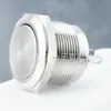 Interruptor de Botón Metálico de 22 mm 16 mm/19 mm/22 mm Cabeza Plana Sin Luz Cabeza Alta Botón de Autoreinicio
