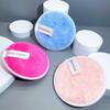 Venta al por mayor de fábrica Esponja para Lavado Facial Perezoso Removedor de Maquillaje Fibra de Algodón Transfronterizo Terciopelo Nube Cuadrícula de Piña Terciopelo Pelo Corto Fibra de Carbón de Bambú