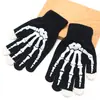 Guantes de Pantalla Táctil para Halloween Delgados Deportivos Estudiante Otoño Invierno Cálidos para Conducir Divertidos para Exteriores Trabajo Hombres Mujeres Ciclismo