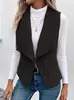 Chaqueta Chaleco Versátil Sin Mangas Casual Simple Moda Otoño e Invierno Nuevo Transfronterizo Europeo y Americano Amazon