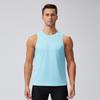 Chaleco de Verano para Hombre Fitness Deportes Secado Rápido Camiseta Base Exterior Running Baloncesto Entrenamiento Sin Mangas Transpirable Ropa de Secado Rápido