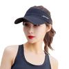 Sombrero de Copa Vacío de Verano de Secado Rápido para Niños, Sombrero de Sol Moderno con Protección Solar, Sombrero de Moda Versátil para Estudiantes para Exteriores, Sombrero de Sol de Lengua de Pato para Hombre