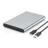 Venta Directa de Fábrica Metal 2.5 pulgadas Puerto Serie SATA Portátil Estado Sólido a USB 3.1 Snap Caja Móvil para Disco Duro de Estado Sólido