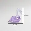 Colgante de Flamenco Colorido Electroplateado Accesorios para Manualidades DIY con Cuentas Llavero Colgante Lindo Materiales para Juguetes Infantiles