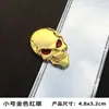 Pegatina Metálica 3D Pirata Personalizada Cabeza de Calavera Pegatina para Coche Pegatina de Decoración para el Cuerpo del Capitán Jack Pegatina Trasera Creativa
