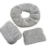 Scrunchie de Toalha para Secar Cabelo Extra Grande, Elástico de Cabelo de Pelúcia Fortemente Absorvente, Suave nos Cabelos, Dupla Utilização para Lavar o Rosto e Secar o Cabelo