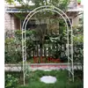 Suporte de Flores em Arco de Ferro Forjado Espessado 19mm Suporte Guia de Estrada Trepadeira Rosa Uva Bucha Suporte para Plantas Trepadeiras Arco