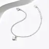 Colgante Geométrico de Zirconia Transfronterizo Cadena de Tenis Cadena de Perlas Pulsera de Acero Inoxidable Empalmada Joyería Chapada en Oro Accesorios de Alta Gama para Mujeres