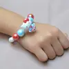 Kuromi Collar de Juguete con Cuentas para Niños Collar de Joyería de Princesa Set de Pulsera para Niñas Lindas Pendiente Pin Anillo