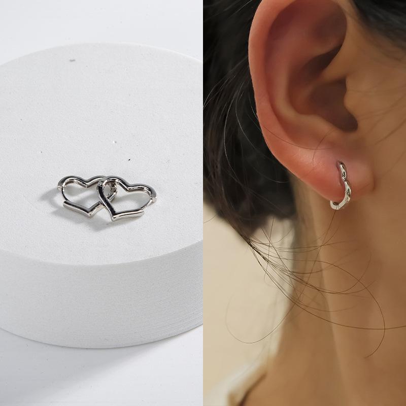 D0014爱心小号-银色