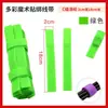 Cinchos de velcro de colores para atar plantas, organizar cables, ordenar juguetes, guardar cables de datos, correas de gestión de cables con ganchos, venta al por mayor
