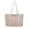 Bolsa Tote Retrô Estilo Coreano para Mulheres 2025 Outono Nova Grande Capacidade Bolsa de Ombro Estampada Bolsa de Braço Tendência