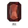 Al por mayor En stock Fondo Puntiagudo Rectangular Octagonal Pedrería Cristal de Vidrio Mahjong Accesorios para Joyería DIY Funda de Teléfono Pedrería