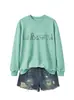 Amazon eBay loja independente moletom casual confortável e divertido feminino seringa gato estetoscópio coelho outono e inverno