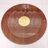 Mesa de Jantar Grande Mesa Redonda para 12 Pessoas Tampo Redondo Doméstico com Mesa Giratória Mesa de Jantar em Madeira Maciça para 10 Pessoas Mesa para 15 Pessoas Painel de Tampo