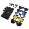 Novo Conjunto de Cinco Peças Transfronteiriço Tr90 de Óculos de Sol Polarizados Magnéticos Clip-On para Homens, Fabricante de Óculos de Sol Esportivos Ciclismo de Alta Qualidade