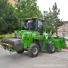 Barredora de obra tipo cargadora SW380 Barredora de carretera resistente Fábrica directa