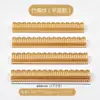Regla Empujadora de Mahjong en Color Ámbar Carey, Regla Empujadora de Mahjong de Acrílico de Alta Transparencia, Exclusivamente para Herramientas de Clasificación de Cartas de Mahjong Transfronterizo