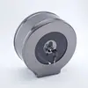 Caja de Papel en Rollo Grande de Acero Inoxidable Caja de Papel Higiénico Montada en la Pared Caja de Toallas de Papel para Baño Público Portarrollos de Papel Grande