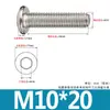 Tornillos de Acero Inoxidable 304 Biselados de Cabeza Hexagonal con Vaso Pernos Cabeza Plana Redonda Borde Biselado Accesorios para Muebles Tornillos M3M4M6
