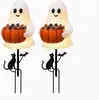 Sostenedor de Dulces Fantasma de Halloween Estaca de Jardín