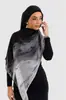 Serie de acuarela de Amazon transfronteriza Chal de poliéster satinado estilo étnico Bufanda para la cabeza de mujer étnica en stock