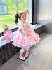 Vestido de Princesa Lolita Vestido para Niñas Primavera y Otoño 2024 Nuevo Vestido de Princesa Infantil Vestido de Cumpleaños para Bebé
