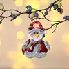 Adornos de Tela Navideños, Muñecos Navideños Pequeños, Pequeñas Decoraciones Colgantes, Colgantes para Árbol de Navidad, Artículos Decorativos, Colección de Colgantes Pequeños para Regalo