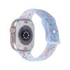 Apple iwatch567SE Transparente Translúcido Jelly Helado Hebilla Mariposa Correa de Reloj Deportiva de Silicona