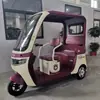 Triciclo Eléctrico con Cobertizo Integrado Edición de Lujo Alta Potencia Licenciado Triciclo Eléctrico para Mujeres y Ancianos con Cobertizo