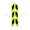 Traje de tira anticolisión para puerta de coche parachoques trasero espejo lateral ceja de rueda pegatina protección reflectante pegatina decorativa