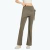 Calças de Yoga Lulu Calças Saia Evasê Franzida Falso Conjunto de Duas Peças Roupa Exterior Treino Fitness Cobrindo o Quadril Esportivas Femininas Verão Calças de Yoga