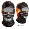 Máscara Facial de Seda Gelada com Proteção Solar para Rosto e Pescoço de Palhaço Caveira Venenosa, Touca para Capacete de Moto, Unissex