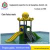 Parque aquático Pequeno escorregador Equipamento de diversão Piscina Toboágua infantil Combinação de diversão aquática