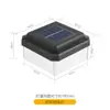 Luces solares de jardín estigma para exteriores luces estigma empotradas para valla luces de pared jardín de villa impermeables automáticas brillantes