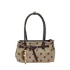 Bolso de hombro retro minimalista de lunares para mujer, bolso de axila de nicho otoñal para ir al trabajo, bolso de mano versátil de alta gama
