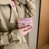 Este ano, a nova moda popular da primavera de 2023, bolsa de moedas feminina simples, mini porta-cartões com vários cartões, bolsa de cartão da moda
