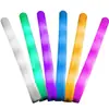 Logotipo para hacer stick de brillo de esponja accesorios de concierto stick de brillo de espuma stick de brillo flash plata ambiente de fiesta nocturna
