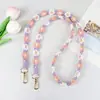 Lanyard Tejido Hecho a Mano de Flores Transfronterizo Estilo Bohemio Floral Fresco Colgante Llavero