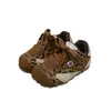 2026 Nuevos Zapatos de Algodón con Estampado de Leopardo para Niños Estilo Coreano Superficie de Cuero Zapatos Deportivos para Niñas Pequeñas Zapatos Bebé Forrest Gump 6838